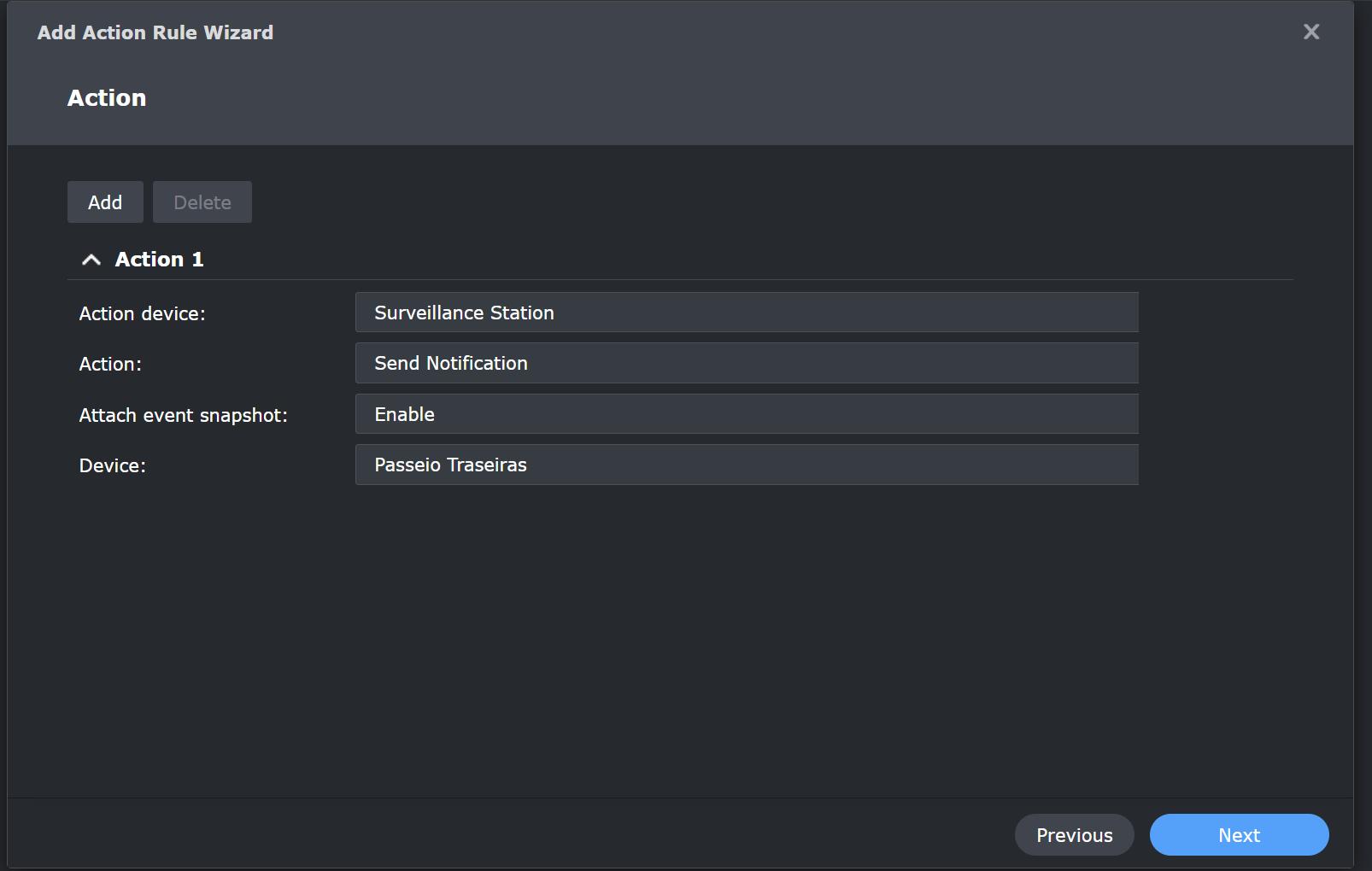 Configure Trigger